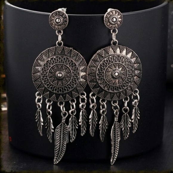 ๐ฟ๐ฟDream Catcher Bohemian Earrings ๐ฟ๐ฟ - Picture 1 of 5